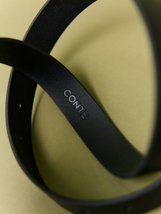 Belt CONTE 1052, s., black - 5