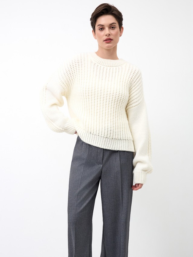 Women's pullover CONTE ELEGANT LDK24137, s.170-84, ecru - 2