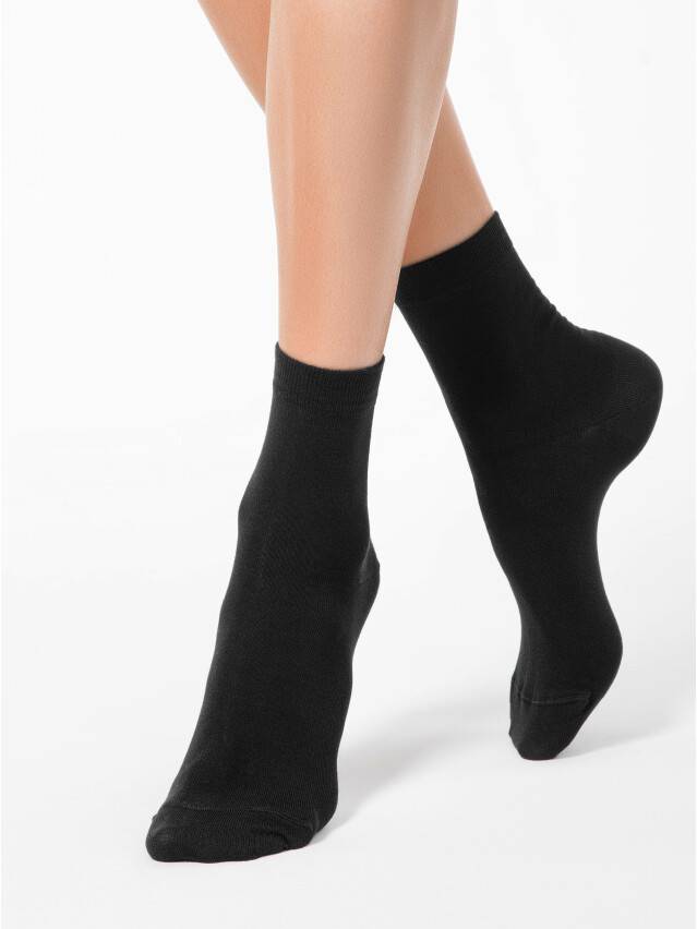 Women's socks CONTE ELEGANT CLASSIC, s.23, 000 black - 1