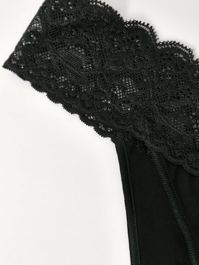 Women's panties CONTE ELEGANT LACE WAIST LBR 2482, s.90, black - 4