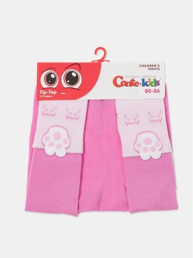 Children's tights CONTE-KIDS TIP-TOP, s.128-134 (20),691 pink - 10
