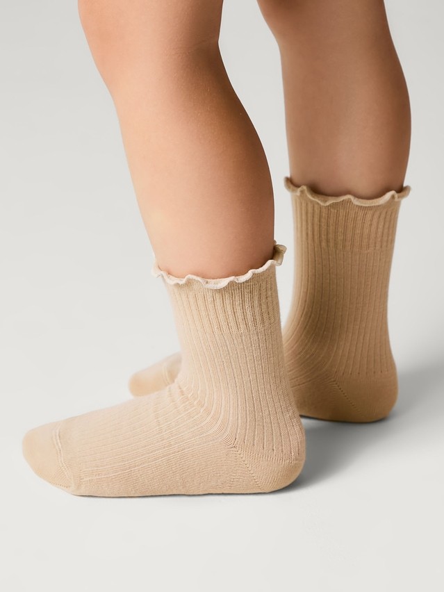 Children's socks CONTE-KIDS TIP-TOP, s.16-18, 1019 beige - 1