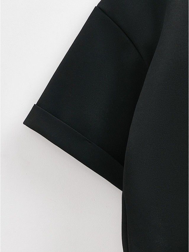 Women's polo neck shirt CONTE ELEGANT LD 2804, s.170-92, black - 6