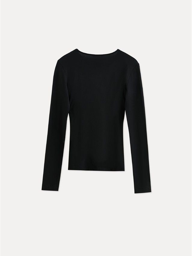 Women's polo neck shirt CONTE LD 3298, s.170-84, black - 7