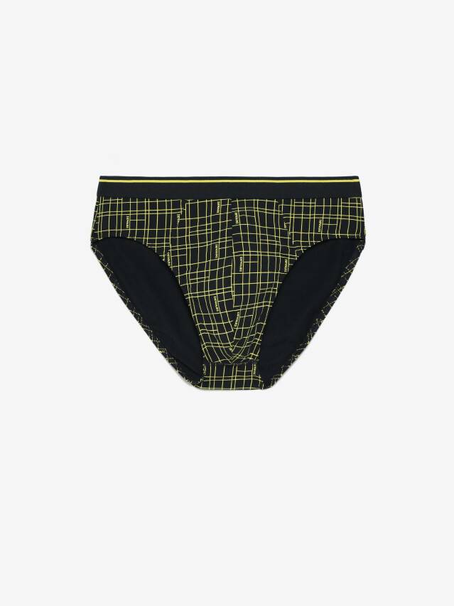Men's underpants DIWARI SHAPE MSL 867, s.78,82, navy-yellow - 1