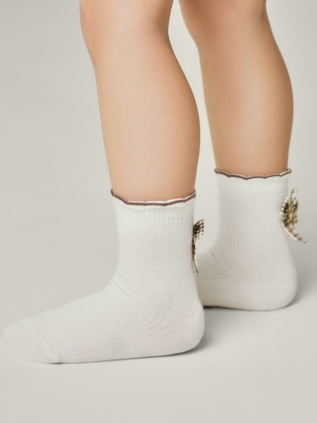 Children's socks CONTE-KIDS TIP-TOP, s.16, 065 milky - 4
