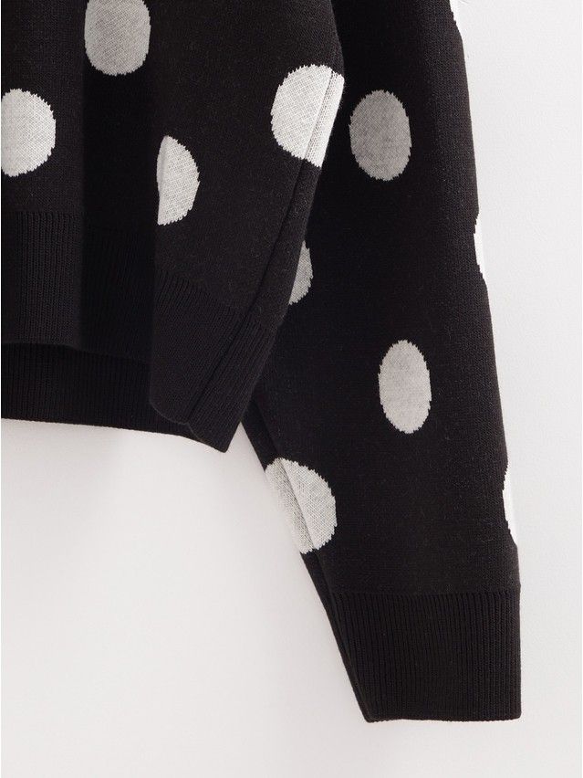 Women's pullover CONTE ELEGANT LDK23102, s.170-84, black-white - 11