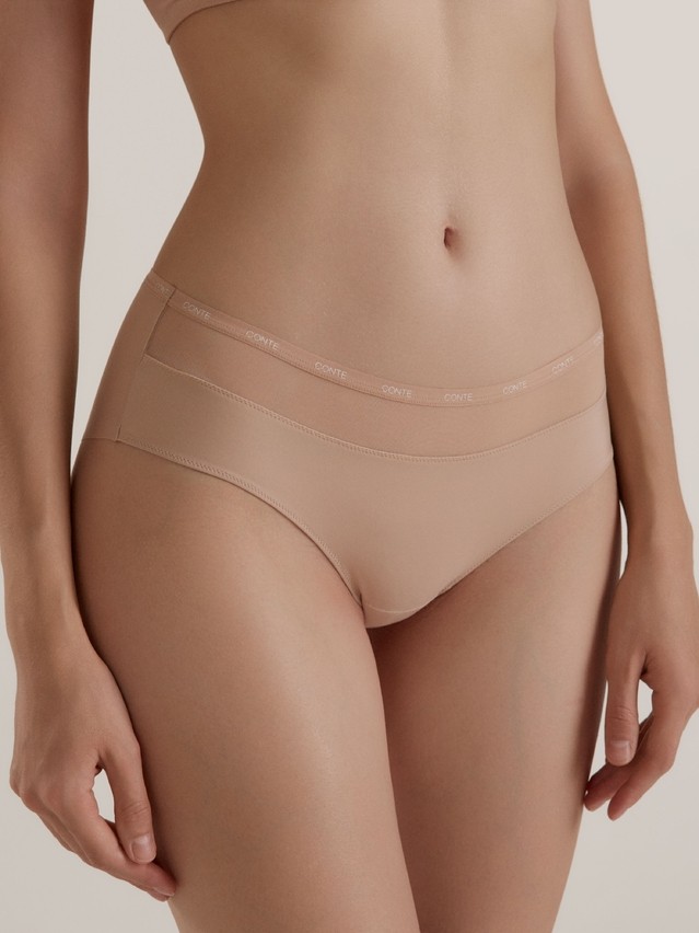 Women's panties CONTE ELEGANT SECOND SKIN RP7142, s.102, black - 1