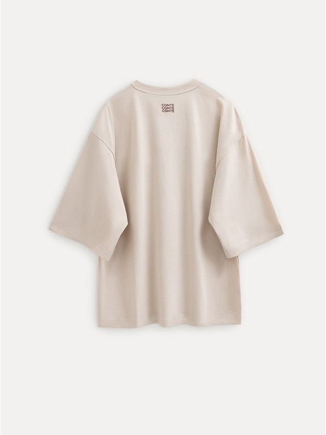 Women's polo neck shirt CONTE LD 3449, s.170-88, beige-dinner - 9