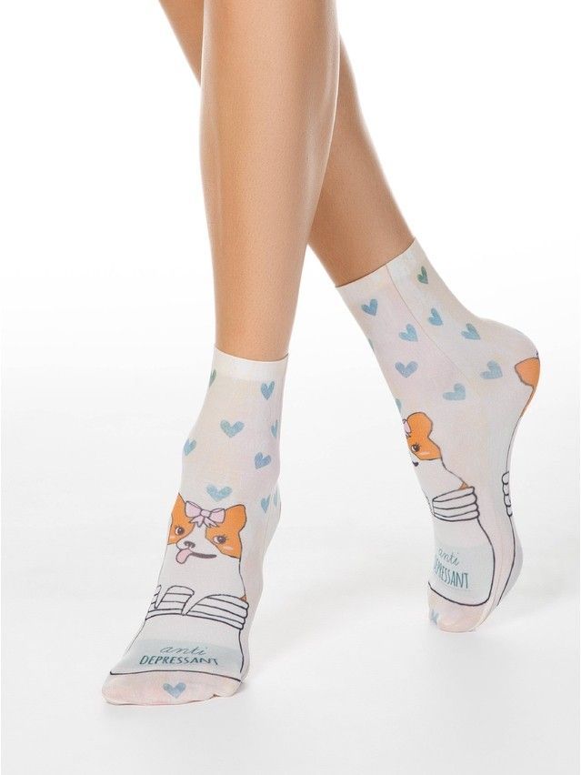 Women's socks FANTASY 17C-34SP, s. 36-39, 059 - 1