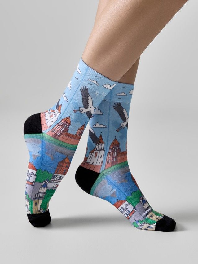 Women's socks CONTE ELEGANT CLASSIC, s.23-25, 1213 multicolor - 4