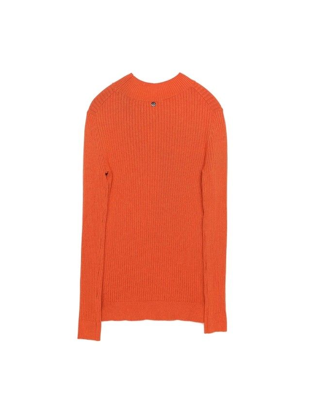 Women's polo neck shirt CONTE ELEGANT LDK105, s.170-84, titian red - 5