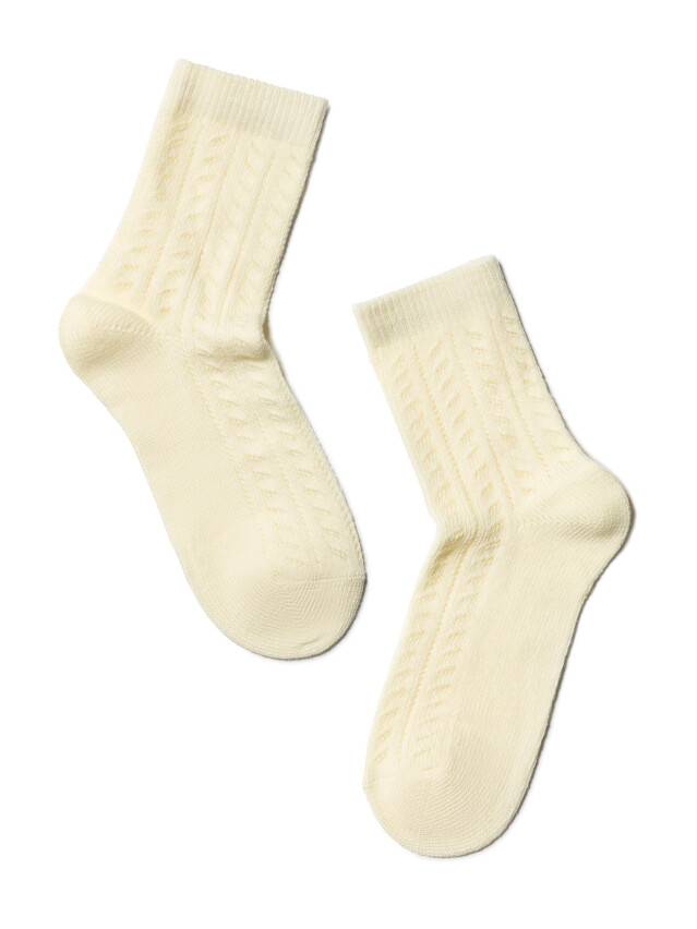 Children's socks CONTE-KIDS MISS, s.24-26, 115 cream - 1