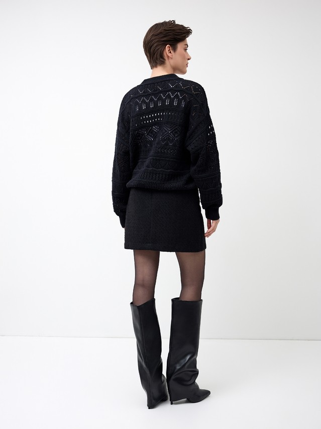 Women’s jacket CONTE ELEGANT LDK24112, s.170-84-88, black - 4