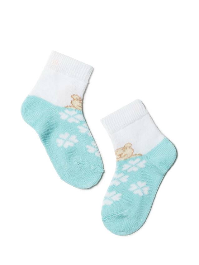 Children's socks CONTE-KIDS TIP-TOP, s.15-17, 219 pale turquoise - 1