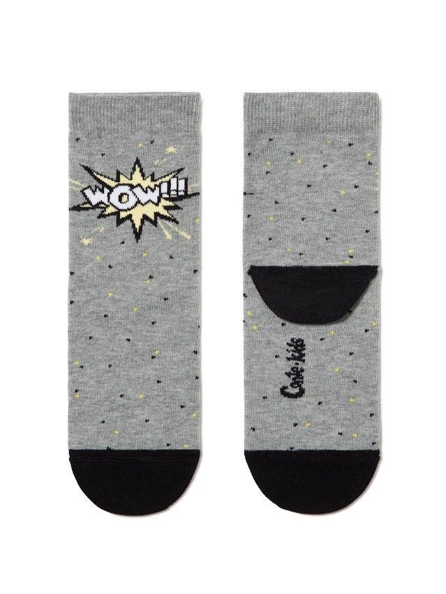 Children's socks CONTE-KIDS TIP-TOP, s.30-32, 395 grey - 1