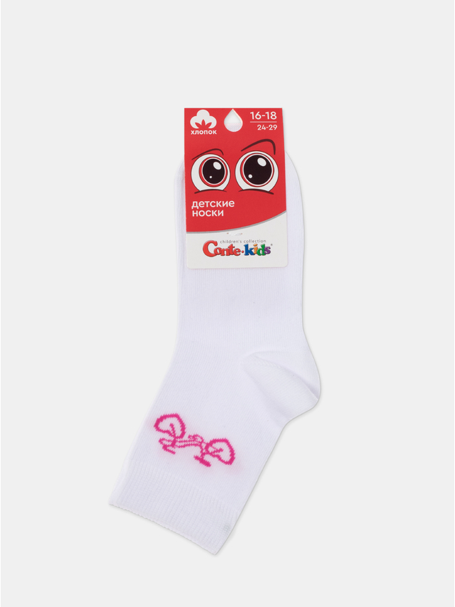 Children's socks CONTE-KIDS, s.16-18, 992 white - 1