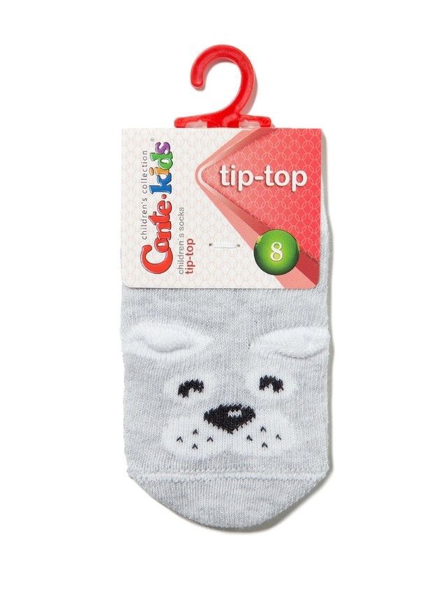 Children's socks CONTE-KIDS TIP-TOP, s.15-17, 390 light grey - 5