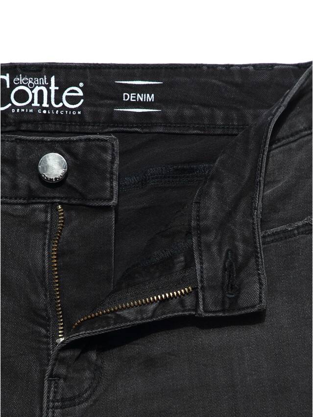 Denim trousers CONTE ELEGANT CON-171, s.170-102, washed black - 9
