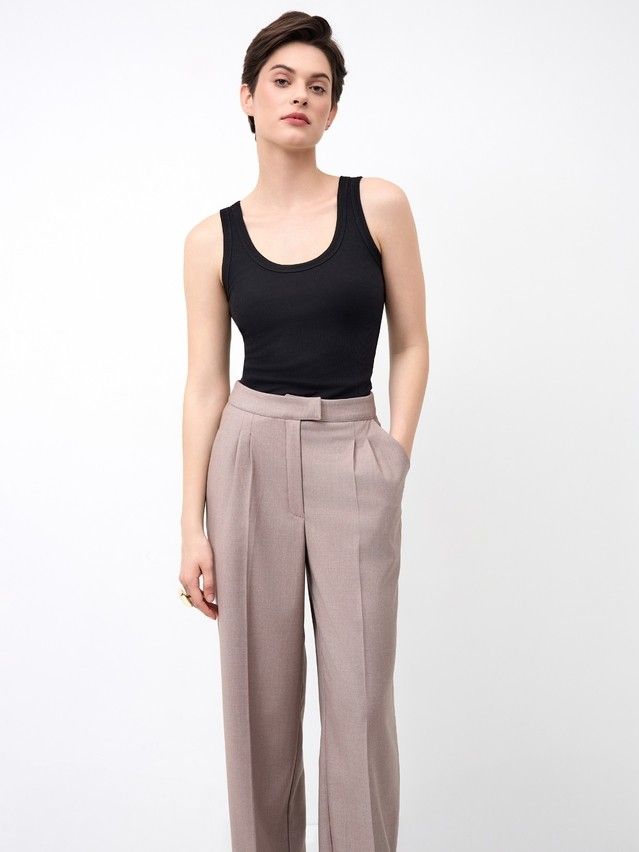 Women's trousers CONTE LBK 3257, s.164-84-90, beige - 5