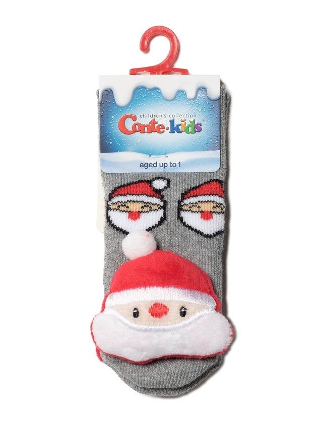 Children's socks Conte-Kids NEW YEAR, s. 14-17, 447 grey - 2