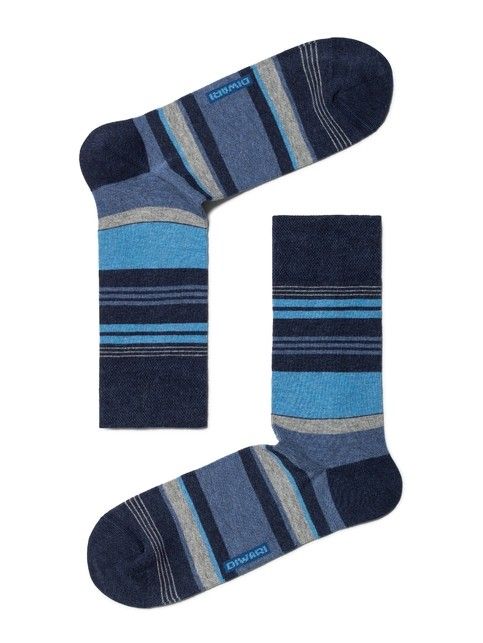 Striped cotton socks HAPPY