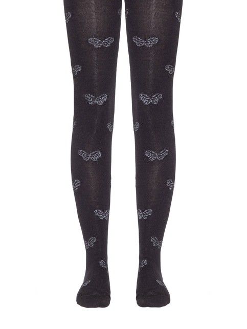 Cotton tights TIP-TOP with lurex