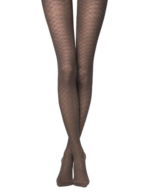 Tights with openwork pattern ALLYSON Lycra®