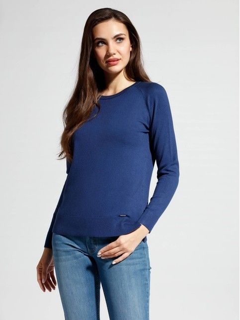 Knit pullover made of yarn with premium quality viscose LDK 054