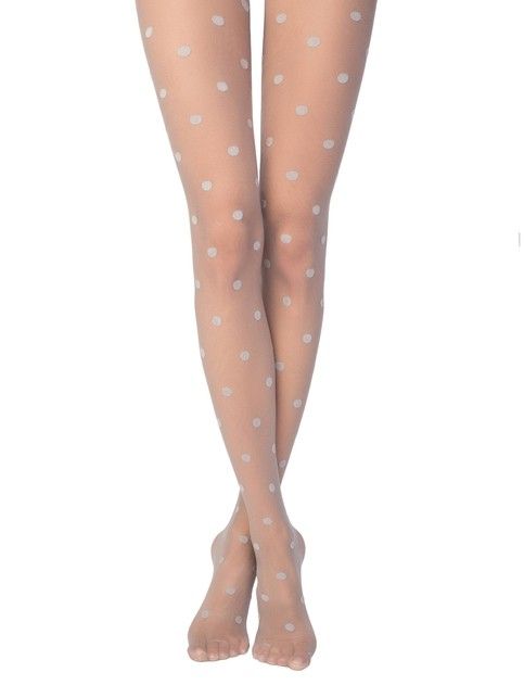 Polka dot tights PARADISE Lycra®