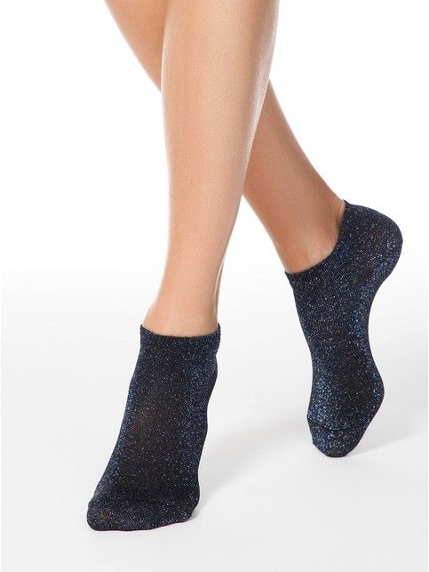 Short socks ACTIVE with lurex