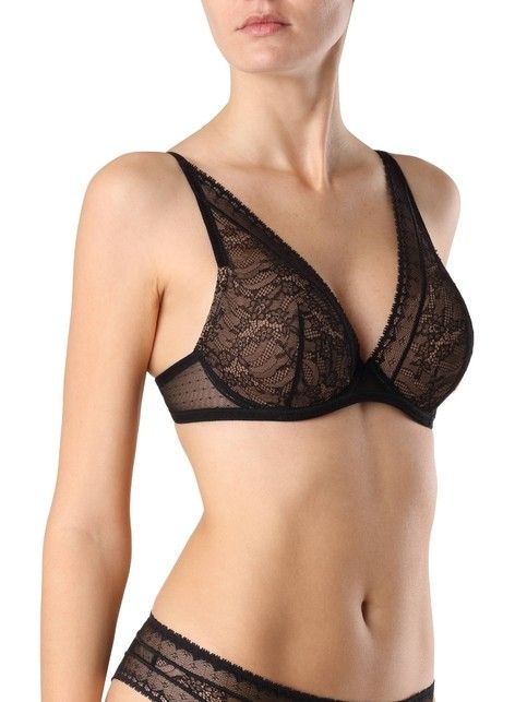 Tandem lace push-up bra TB1112