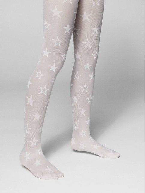 Tights with a pattern 