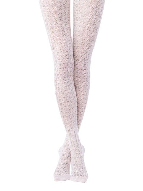 Fishnet cotton tights CHARM