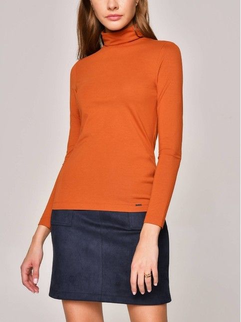 Basic turtleneck in premium quality modal LD 1145