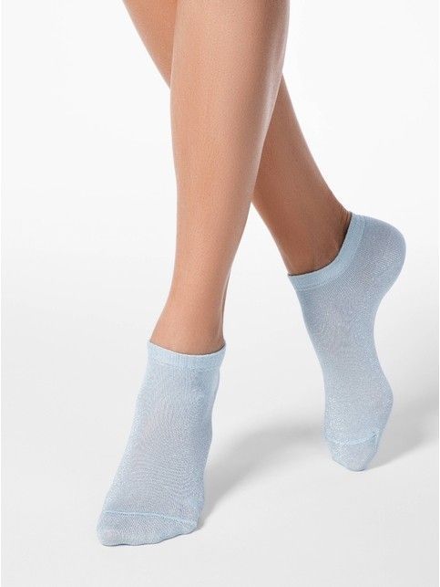 Short socks ACTIVE with lurex