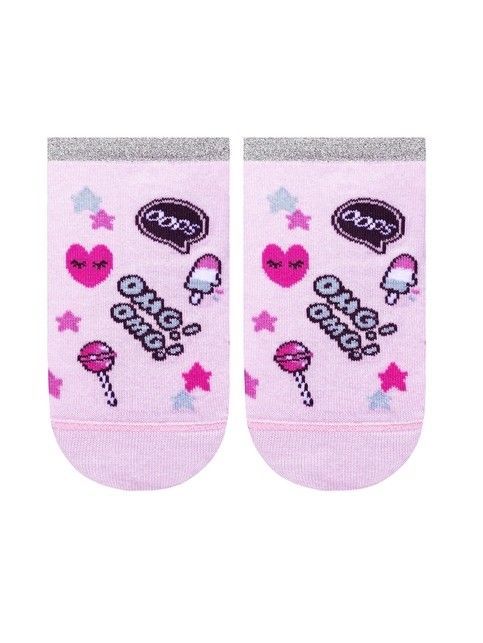 Ultra-short socks with bright patterns ACTIVE Lycra®