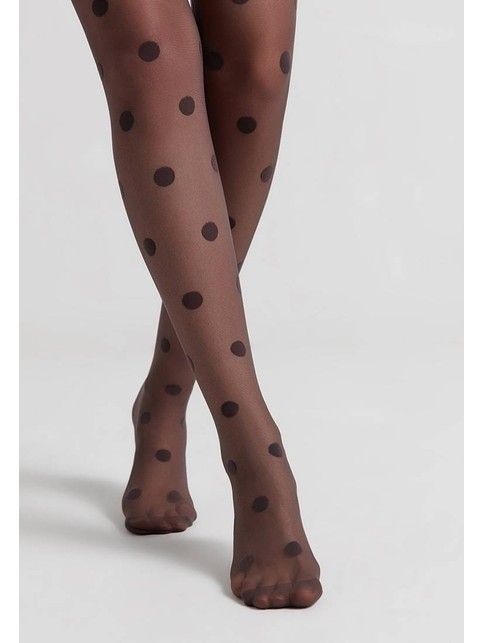 Tights with polka dots RONDO