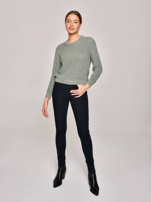 Voluminous jumper made of cotton yarn LDK 110