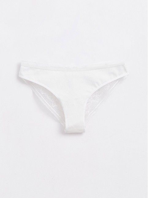 Cotton «bikini» with lace LIGHT DAY LB 1271