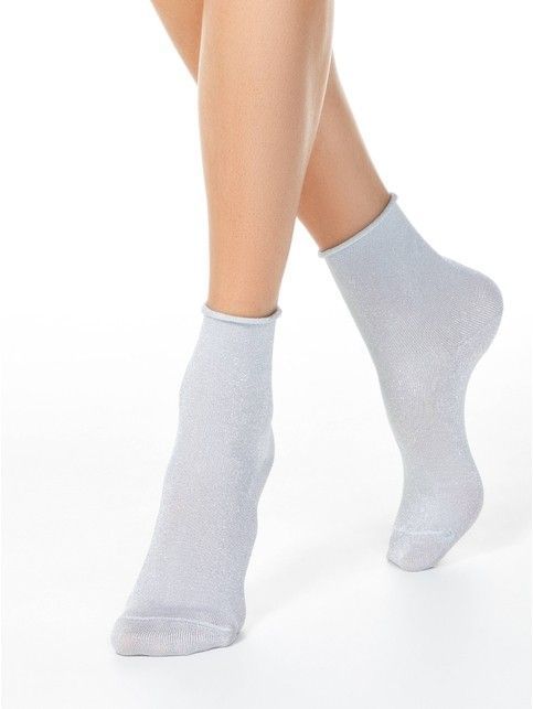 Cotton socks CLASSIC with lurex