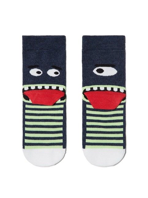 Cotton socks with funny drawings 