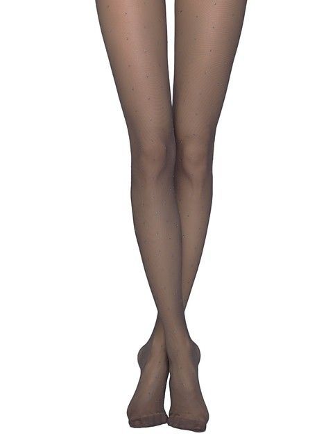 Tights with a glittering point GLAMOUR LUX Lycra®