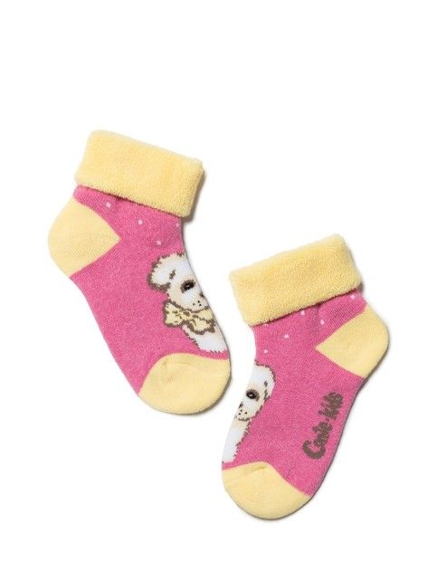 Terry socks with lapel SOF-TIKI