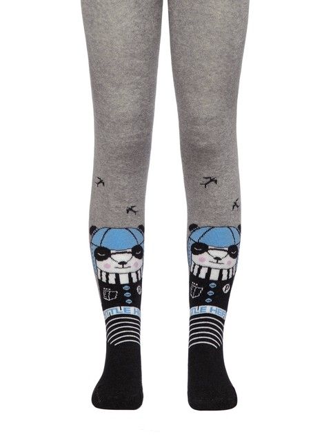 SOF-TIKI tights (terry inside) with drawings