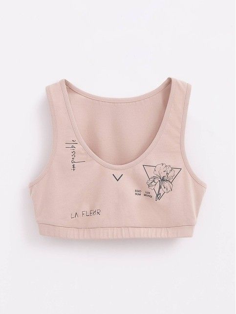 Women's bustier with tattoo drawings TATTOO STYLE LBE 1481