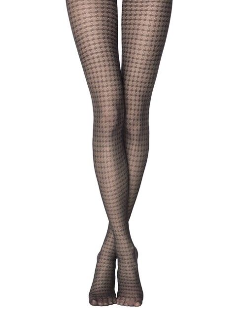 Tights with a pattern 