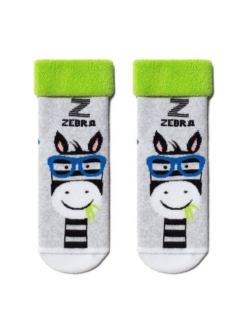 Terry socks SOF-TIKI with a lapel
