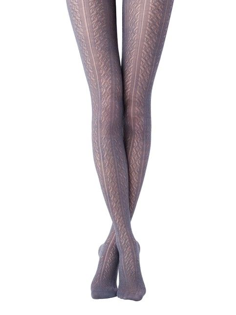 Fishnet tights made of wool STYLE