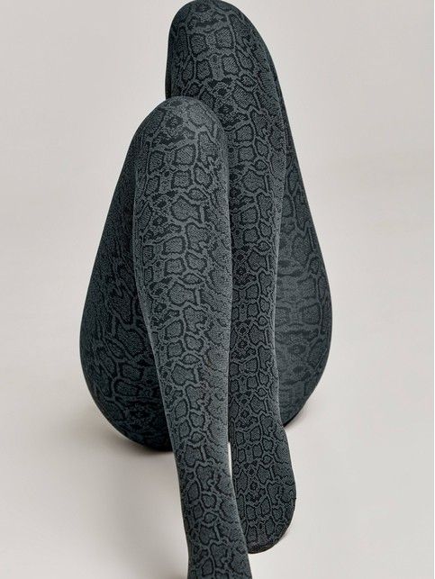 Tights with a snake pattern PYTHON Lycra®